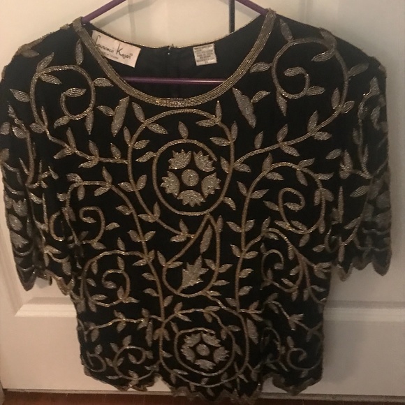 Dressy beaded top - Picture 2 of 3